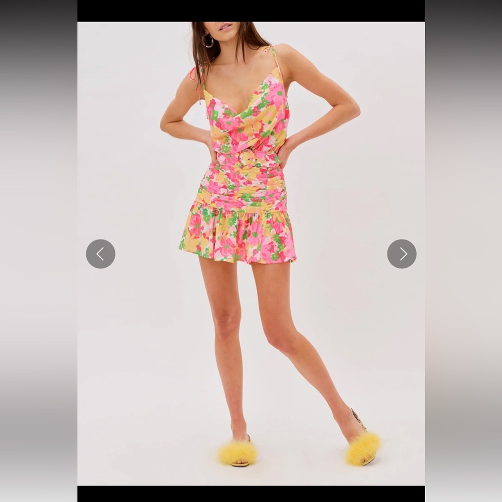For Love & Lemons Miranda Mini Dress